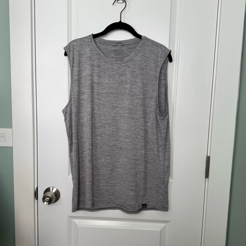 Patagonia Gray Capilene Tank Top